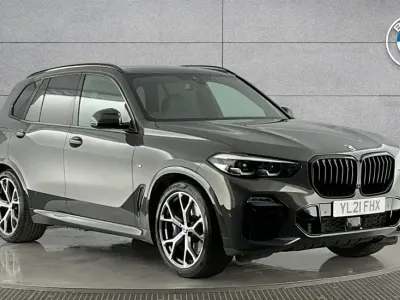Used BMW X5 M Sport 389 HP (286 kW) 2021 Grey SUV
