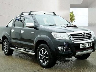 Używany Toyota HiLux 171 KM (125 kW) 2015 Czarny Pickup