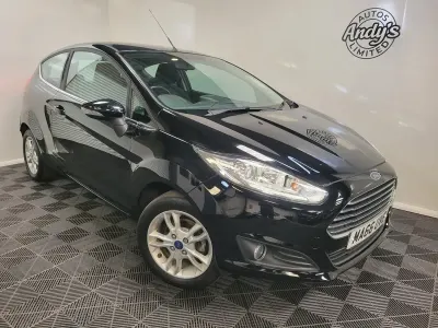 Used Ford Fiesta Zetec 2016 Black Hatchback