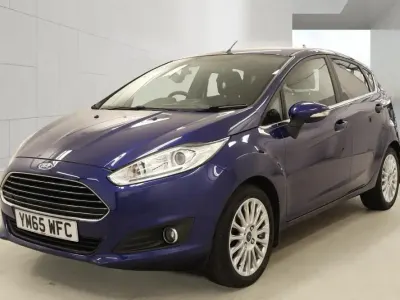 Used Ford Fiesta Zetec 2016 Blue Hatchback