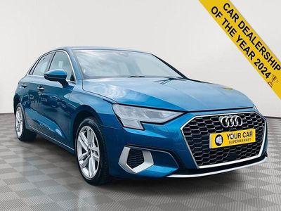 Used Audi A3 Sportback e-tron Sport 204 HP (150 kW) 2021 Blue Hatchback