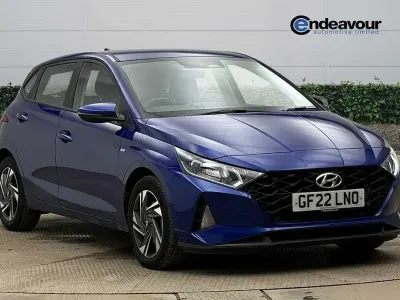 Used Hyundai i20 SE 100 HP (73 kW) 2022 Blue Hatchback