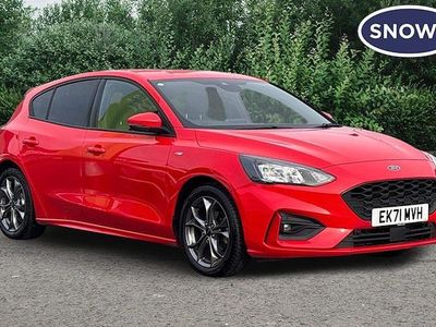 Used Ford Focus ST-Line 155 HP (114 kW) 2021 Red Hatchback