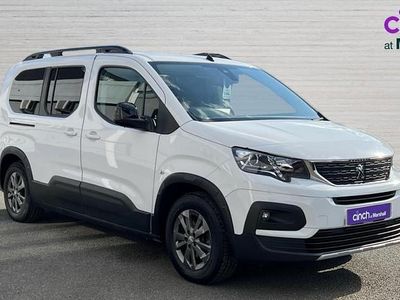Second-hand Peugeot Rifter Allure Premium 136 CP (100 kW) 2022 Alb Monovolum