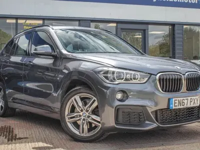 Begagnad BMW X1 M Sport 190 HK (139 kW) 2017 Grå SUV