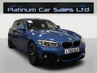 Used BMW 116 M Sport 2017 Blue Hatchback
