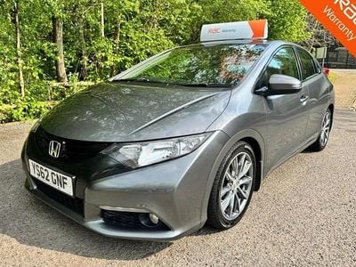 Begagnad Honda Civic ES 120 HK (88 kW) 2013 Grå Halvkombi