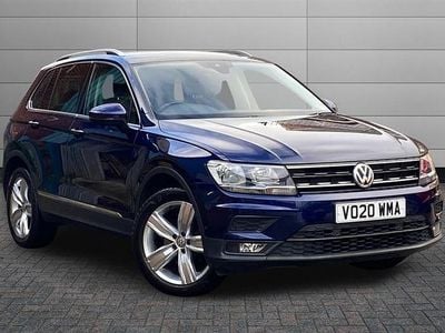 Used VW Tiguan Match 150 HP (110 kW) 2020 Blue SUV