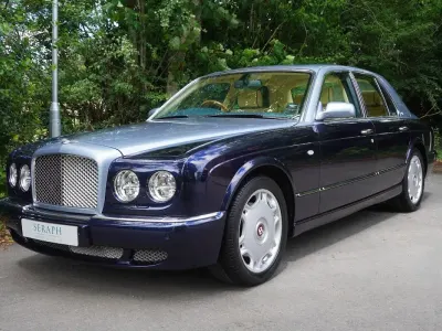 Used Bentley Arnage 450 HP (330 kW) 2009 Blue Sedan