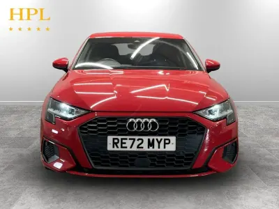 Used Audi A3 Sportback Design 110 HP (80 kW) 2022 Red Hatchback