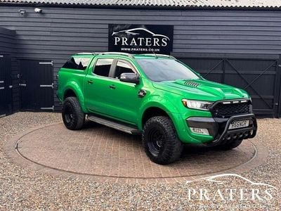 Used Ford Ranger Wildtrack 200 HP (147 kW) 2018 Green Pickup