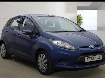 Usado Ford Fiesta Style 96 HP (70 kW) 2010 Azul Citadino