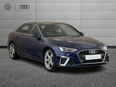 Used Audi A4 S-Line 163 HP (119 kW) 2024 Blue Sedan