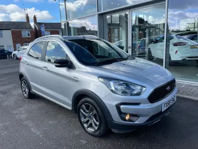 Used Ford Ka Plus Active 85 HP (62 kW) 2018 Silver Hatchback