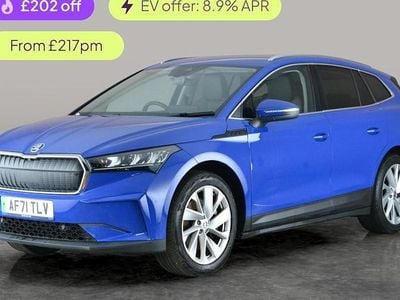Used Skoda Enyaq iV ecoSuite 150 kW (204 HP) 2021 Blue SUV