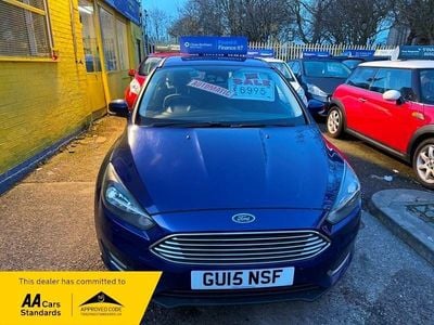 Blue Used 2015 Ford Focus Titanium | £6,995 (Expensive)