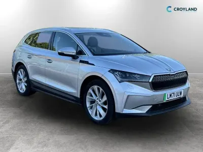 Gebraucht Skoda Enyaq iV ecoSuite 131 kW (179 PS) 2022 Silber SUV