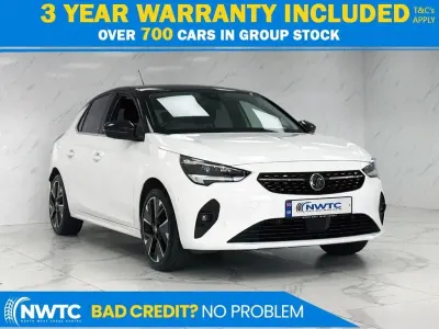 Used Vauxhall Corsa-e Elite 100 kW (136 HP) 2022 White Hatchback
