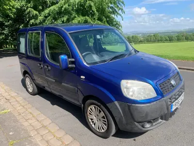 Used Fiat Doblò Active 120 HP (88 kW) 2006 Blue MPV