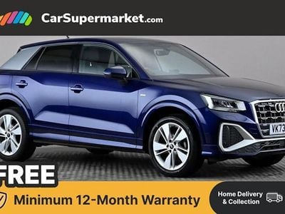 Used Audi Q2 S-Line 110 HP (80 kW) 2023 Blue SUV