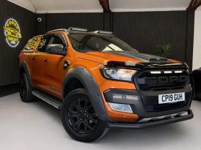 Used Ford Ranger Wildtrack 2019 Orange Pickup