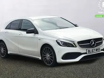 Used Mercedes A180 109 HP (80 kW) 2017 White Hatchback