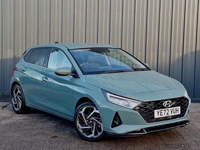 Green Used 2022 Hyundai i20 Premium Hatchback | £15,998 (Fair price)