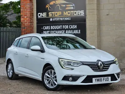 Używany Renault Mégane GrandTour Dynamique 2018 Biały Kombi