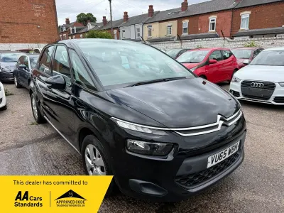 Used Citroën C4 Picasso VTR Sport 100 HP (73 kW) 2015 Black MPV
