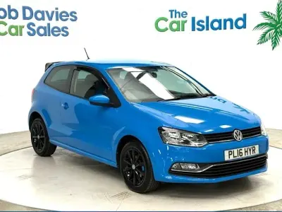Usado VW Polo Match 75 HP (55 kW) 2016 Azul Citadino