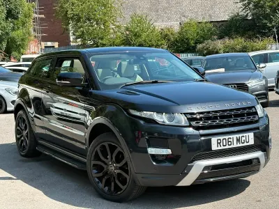 Used Land Rover Range Rover evoque Dynamic 236 HP (173 kW) 2011 Black Coupe