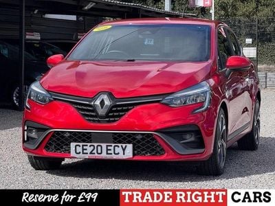 Used Renault Clio V RS Line 100 HP (73 kW) 2020 Red Hatchback