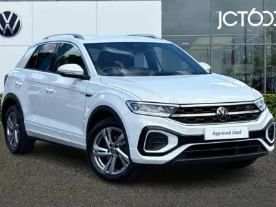 Used VW T-Roc R-line 150 HP (110 kW) 2022 White SUV