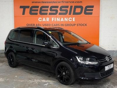 Used VW Sharan SE 150 HP (110 kW) 2016 Black MPV