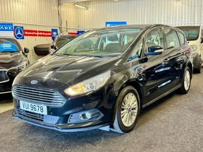 Used Ford S-MAX Zetec 120 HP (88 kW) 2016 Black MPV