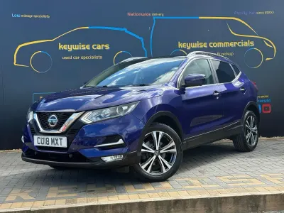 Used Nissan Qashqai N-Connecta 2018 Blue SUV