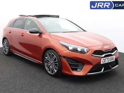 Used Kia Ceed GT-Line S 158 HP (116 kW) 2023 Orange Hatchback