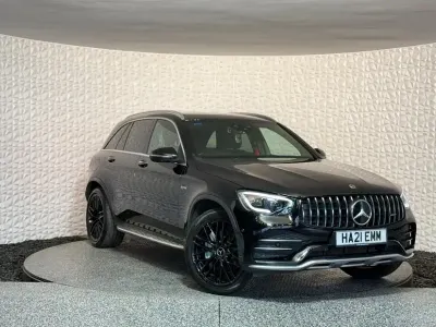 Used Mercedes GLC43 AMG Premium Plus 390 HP (286 kW) 2021 Black SUV