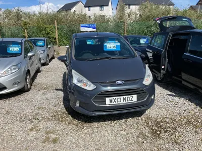 Used Ford B-MAX Zetec 90 HP (66 kW) 2013 Grey MPV