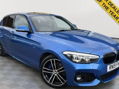 Used BMW 118 Efficient Dynamics 136 HP (100 kW) 2019 Blue Hatchback