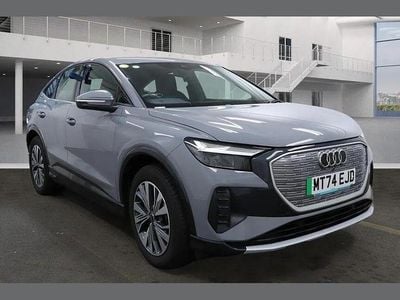 Grey Used 2024 Audi Q4 Sportback e-tron Sport SUV | £33,950 (Good price)