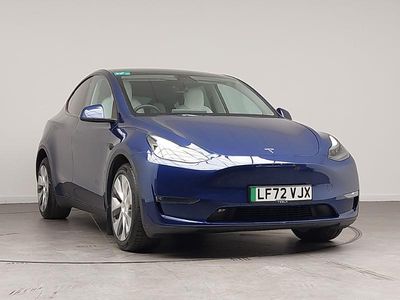 Blue Used 2022 Tesla Model Y Long Range AWD SUV | £24,498 (Fair price)