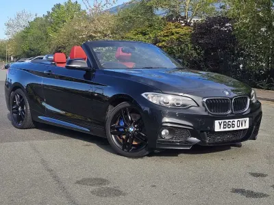 Used BMW 220 M Sport 2016 Black Cabriolet