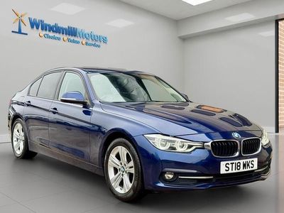 Used BMW 320 Sport Line 2018 Blue Sedan