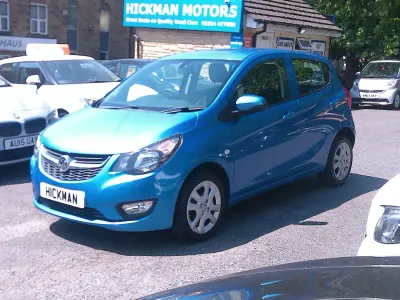 Used Vauxhall Viva 75 HP (55 kW) 2016 Blue Hatchback