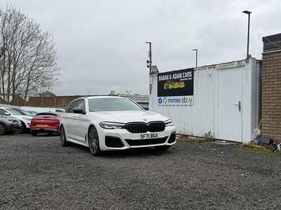 Used BMW 530 M Sport 282 HP (207 kW) 2021 White Estate