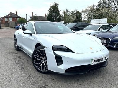 Used Porsche Taycan 4S 2022 White Sedan