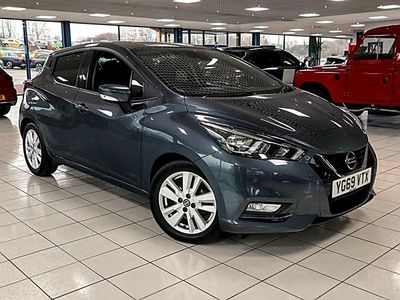 Echo grey Used 2019 Nissan Micra Acenta Hatchback | £11,989 (Fair price)