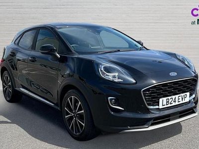 Begagnad Ford Puma Titanium 125 HK (91 kW) 2024 Svart SUV