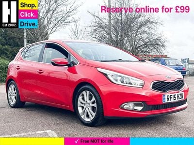 Red Used 2015 Kia Ceed Hatchback | £2,843 (Good price)